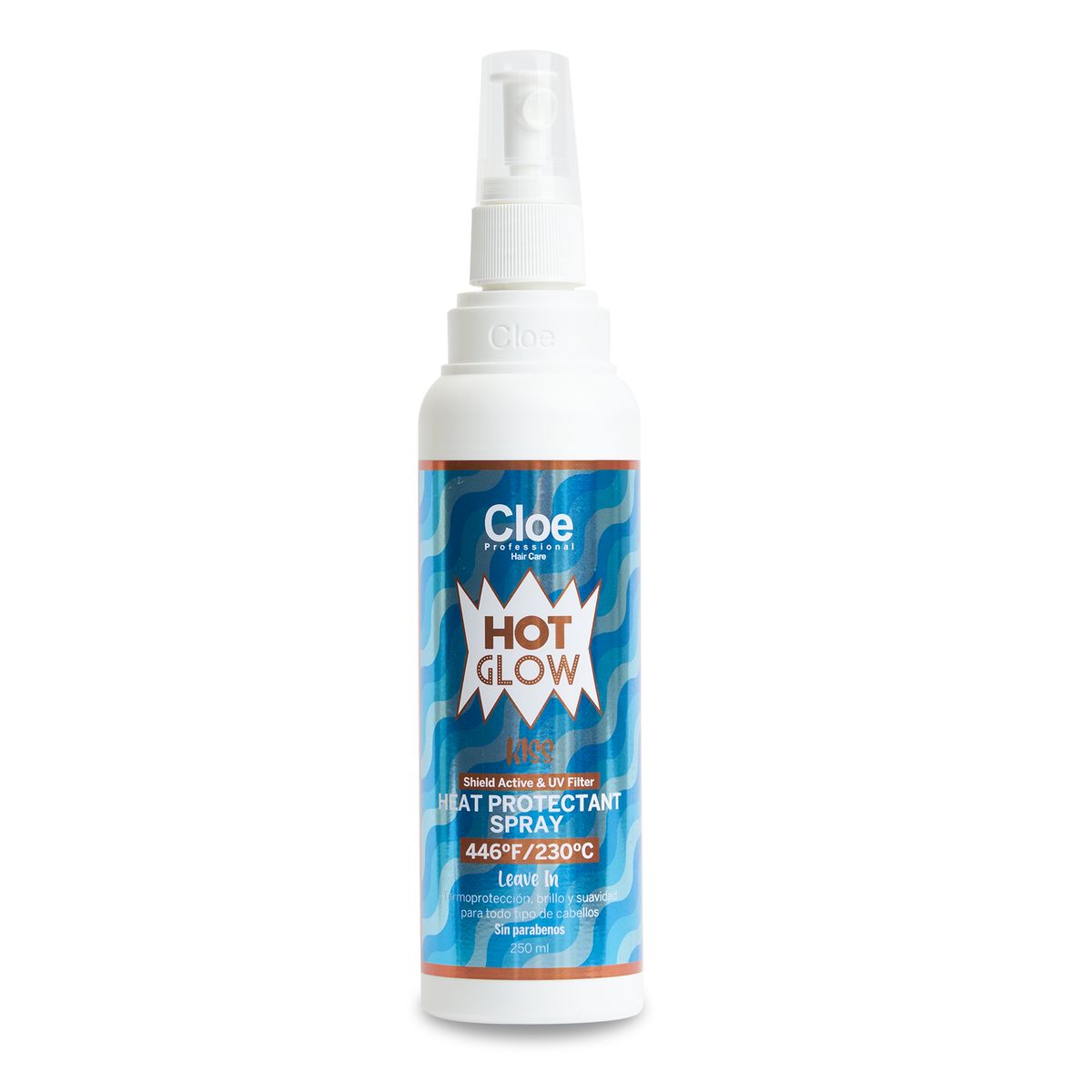 CLOE - Protector Térmico Hot Glow Kiss 250 ml