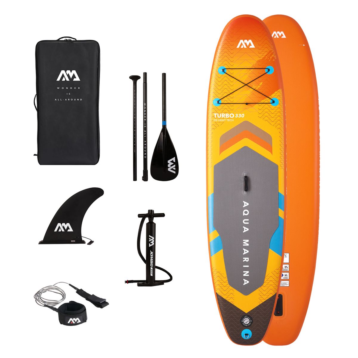 AQUA MARINA - Stand Up Paddle con Quilla Eléctrica Aqua Marina AMGO 330 SUP