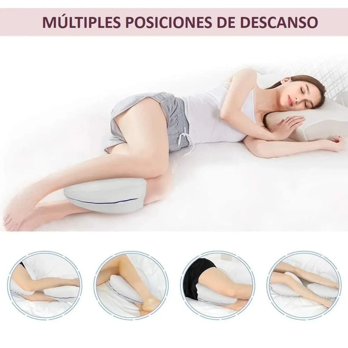 MOVI - Almohada para piernas ten un mejor descanso.