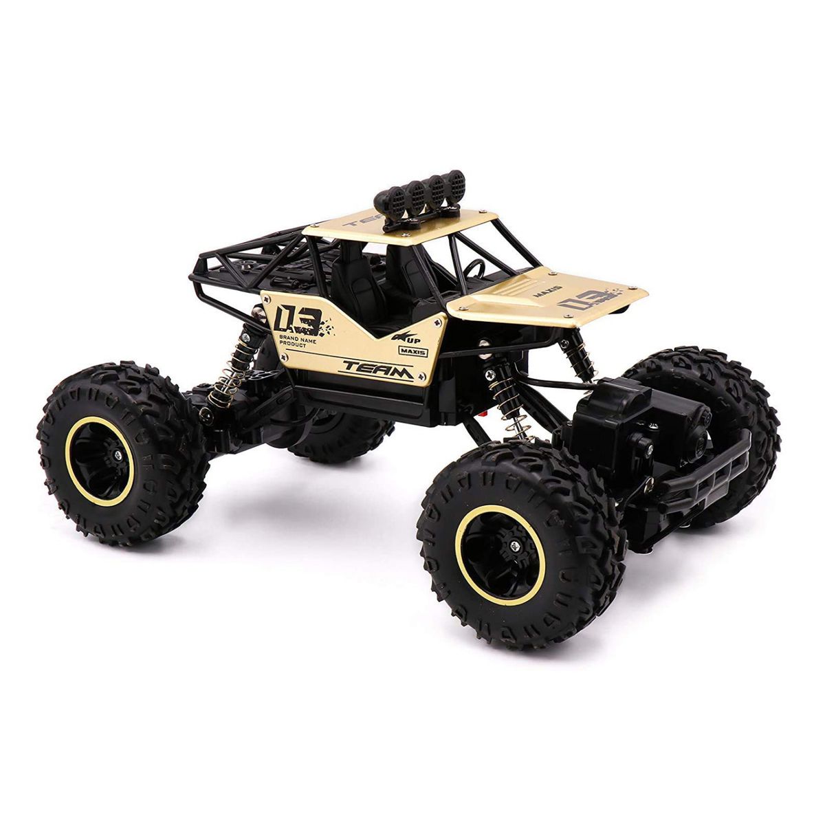 GENERICO - Jeep A Control Remoto Todo Terreno Recargable Gold - SC