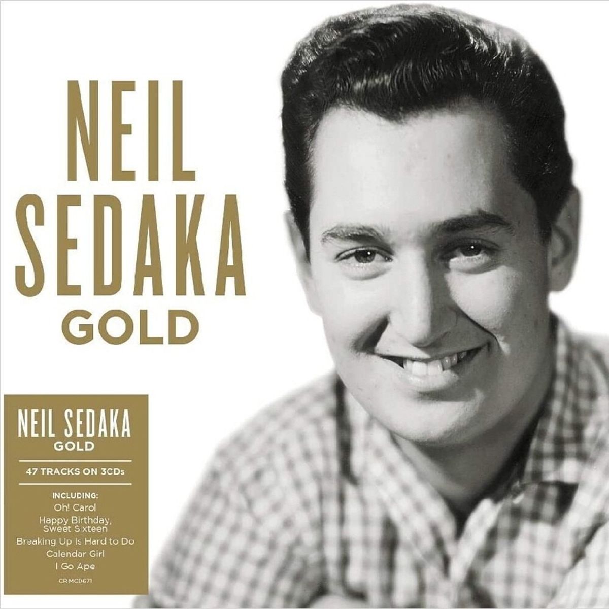 GRUPO LASER DISC - CD Neil Sedaka Gold 3CD