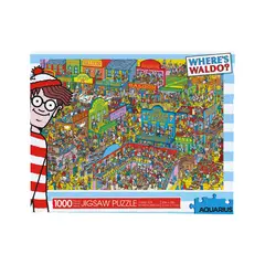 AQUARIUS - Rompecabezas Wheres Waldo Wild West 1000 piezas