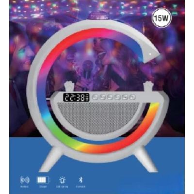 Imagen 2 del producto Lampara G parlante bluethoo luces RGB Radio Cargador