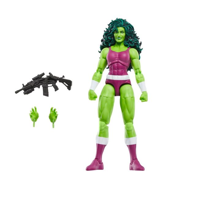 MARVEL - Figura de acción She-Hulk de la serie Marvel Legends de 15 cm con Acc