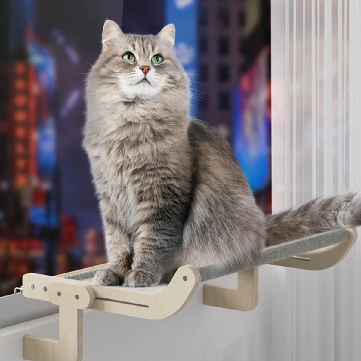 GENERICO - Cama Colgante Gato Pared Hamaca