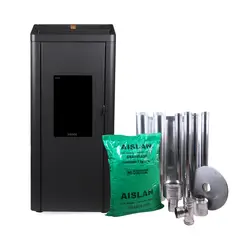 BOSCA - Estufa a Pellet Silenzio + Kit Instalación