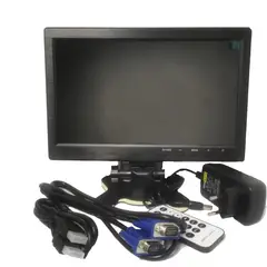 GENERICO - MONITOR 101” RESOLUCION 1024X600 HDMI VGA RCA USB BNC