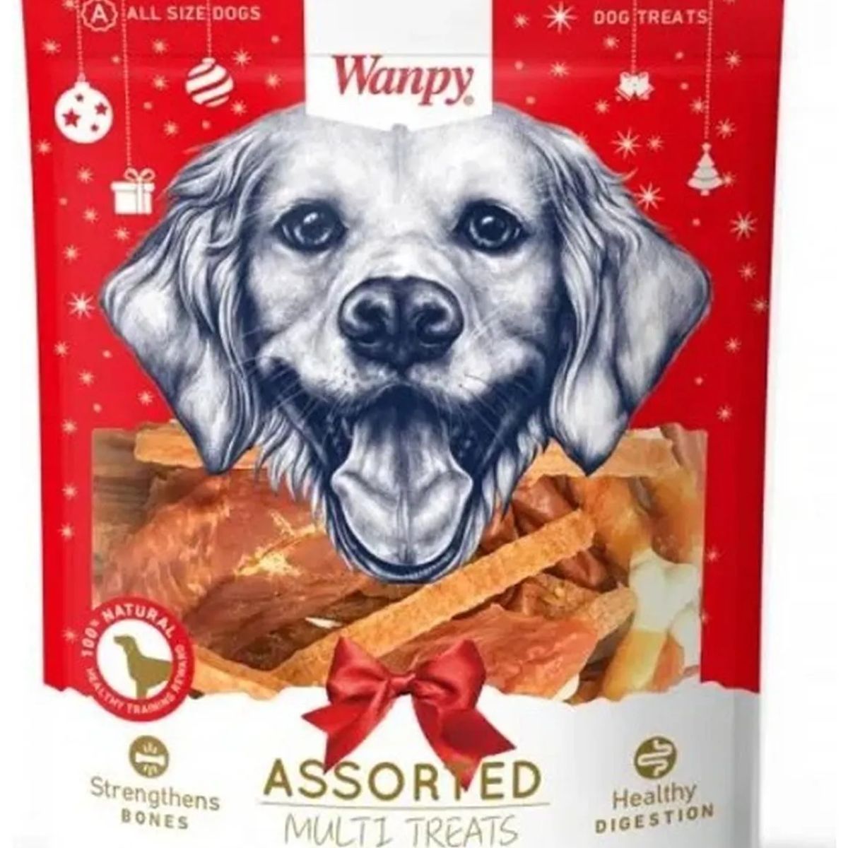 SNAK - Wanpy Snack Para Perros Assorted Surtido Forma De Pollo 300g