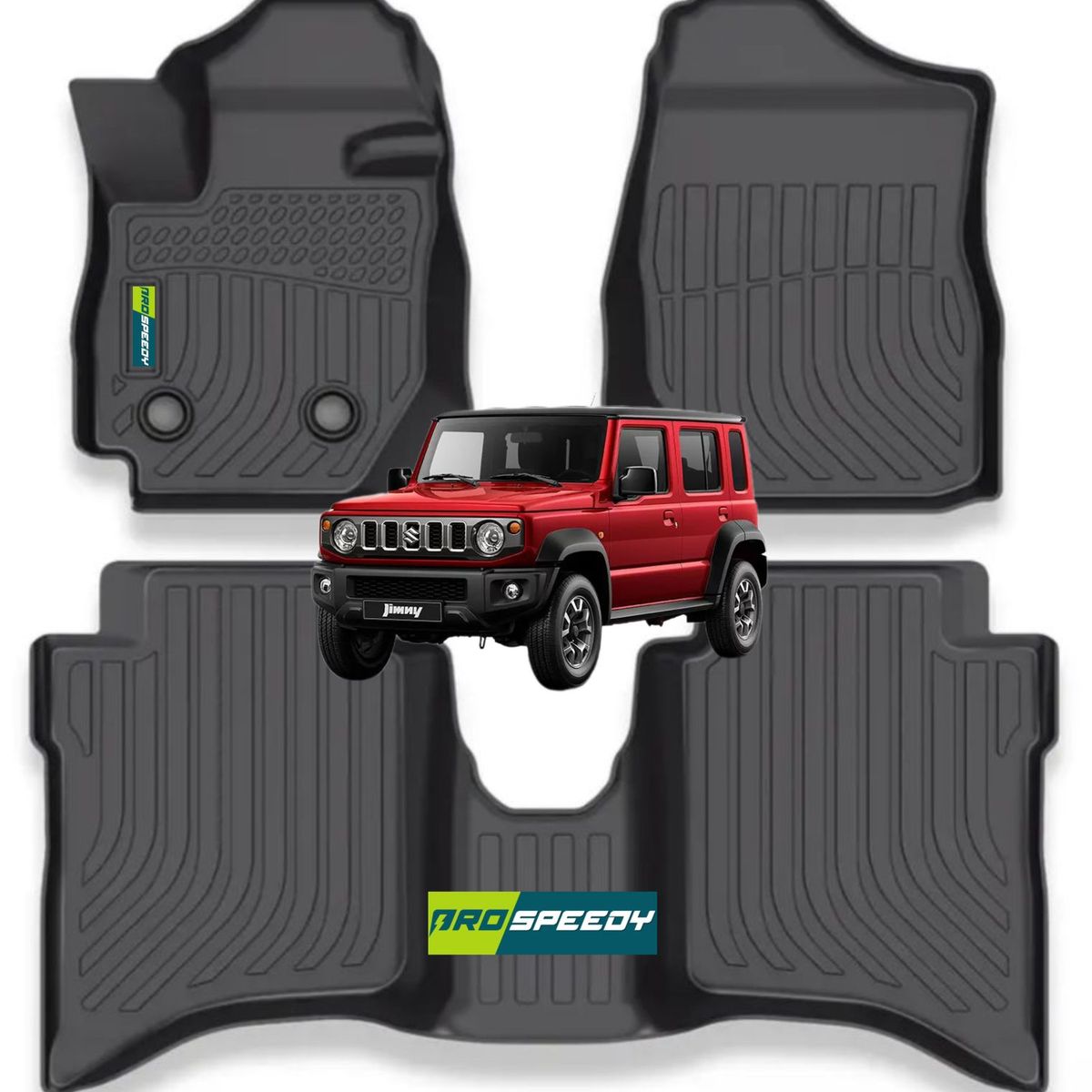 GENERICO - PISOS CALCE PERFECTO PROSPEEDY SUZUKI JIMMY 5 PUERTAS MANUAL 2020+