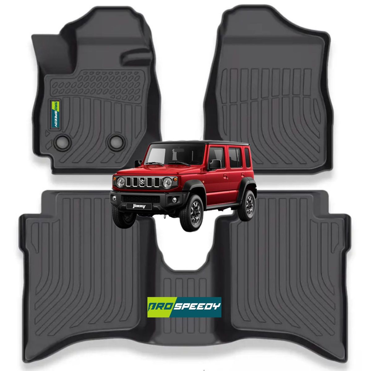 GENERICO - PISOS CALCE PERFECTO PROSPEEDY SUZUKI JIMMY 5 PUERTAS MANUAL 2020+