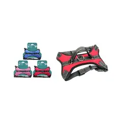 GENERICO - Arnés K9 equipado para mascotas talla L 20-35kg Color Rojo