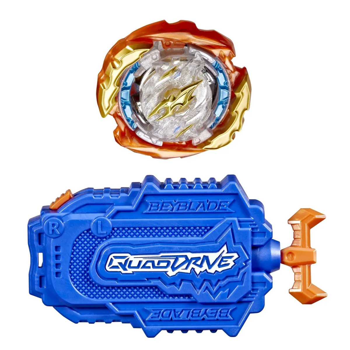 BEYBLADE - Set de juego de batalla Beyblade Burst QuadDrive Cyclone Fury