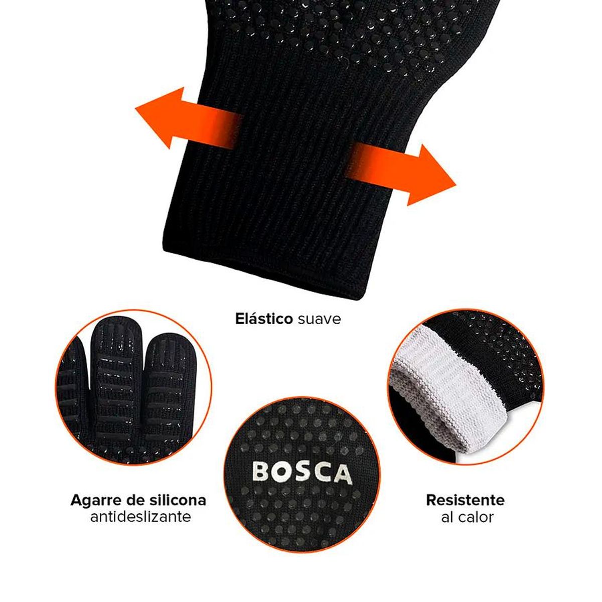 BOSCA - GUANTES PARRILLERO BOSCA  104800156