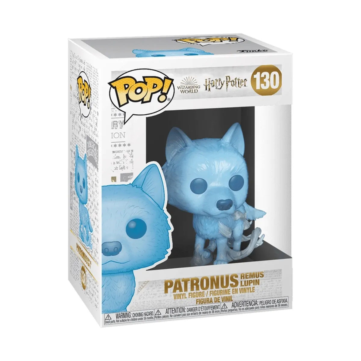 FUNKO - Funko Pop Harry Potter – Patronus Remus Lupin 130 + Protector
