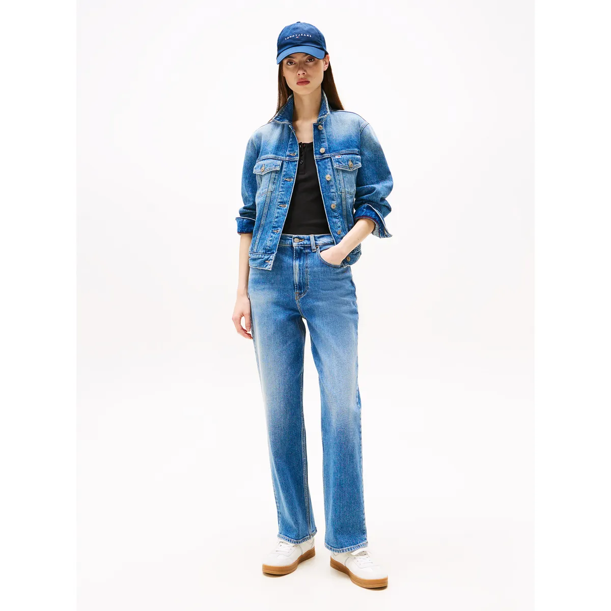 TOMMY HILFIGER - Jeans Layla De Corte Slim Azul Tommy Jeans