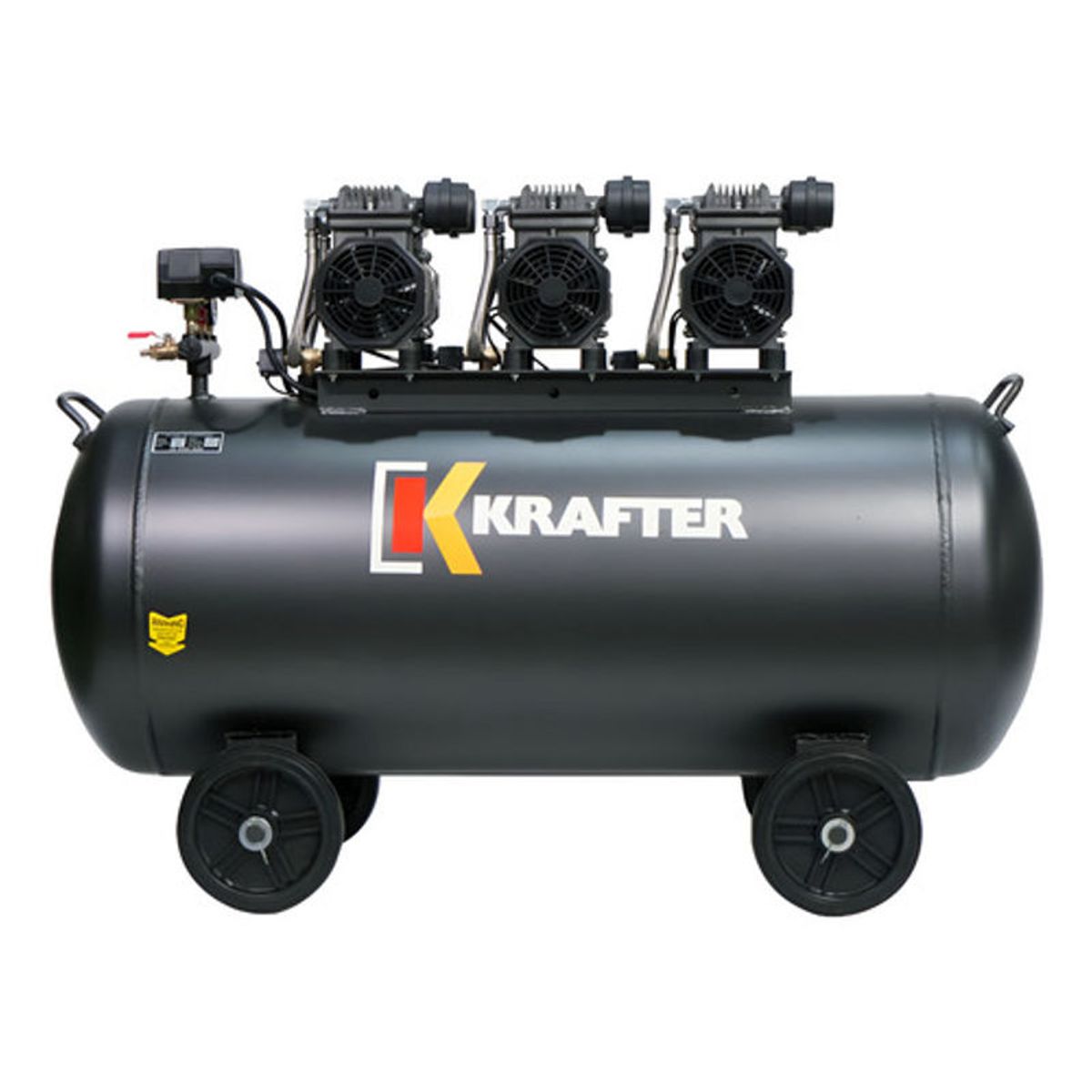 GENERICO - Compresor Krafter Mzb-200L Libre de Aceite 15hp