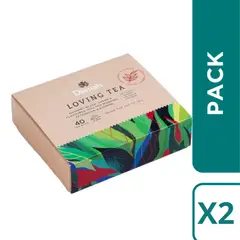 DILMAH - Pack 2 Gift Love Tea 40 Bolsitas c/u