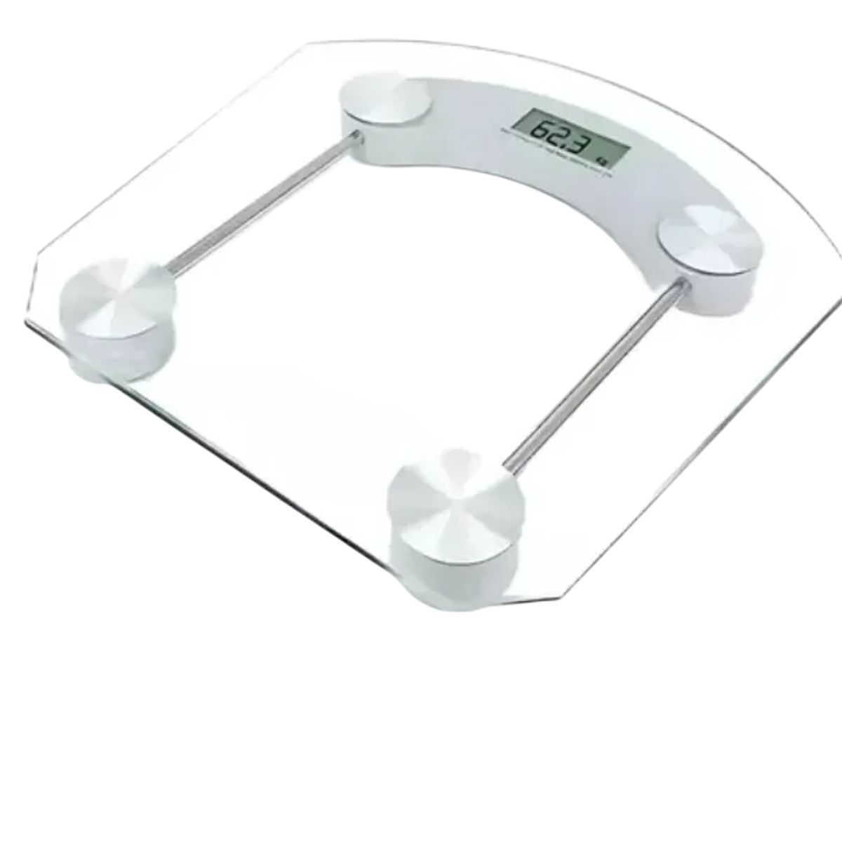 GENERICO - Pesa Digital De Baño 150 Kg Vidrio Templado