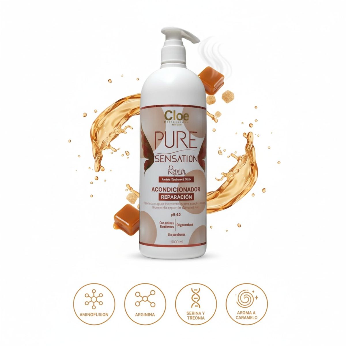 CLOE - Acondicionador Pure Sensation Repair Cloe 1000ML