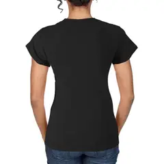 EVERSO - 12 Camiseta Bambú De Manga Corta Para Mujer 6negro 6blanco