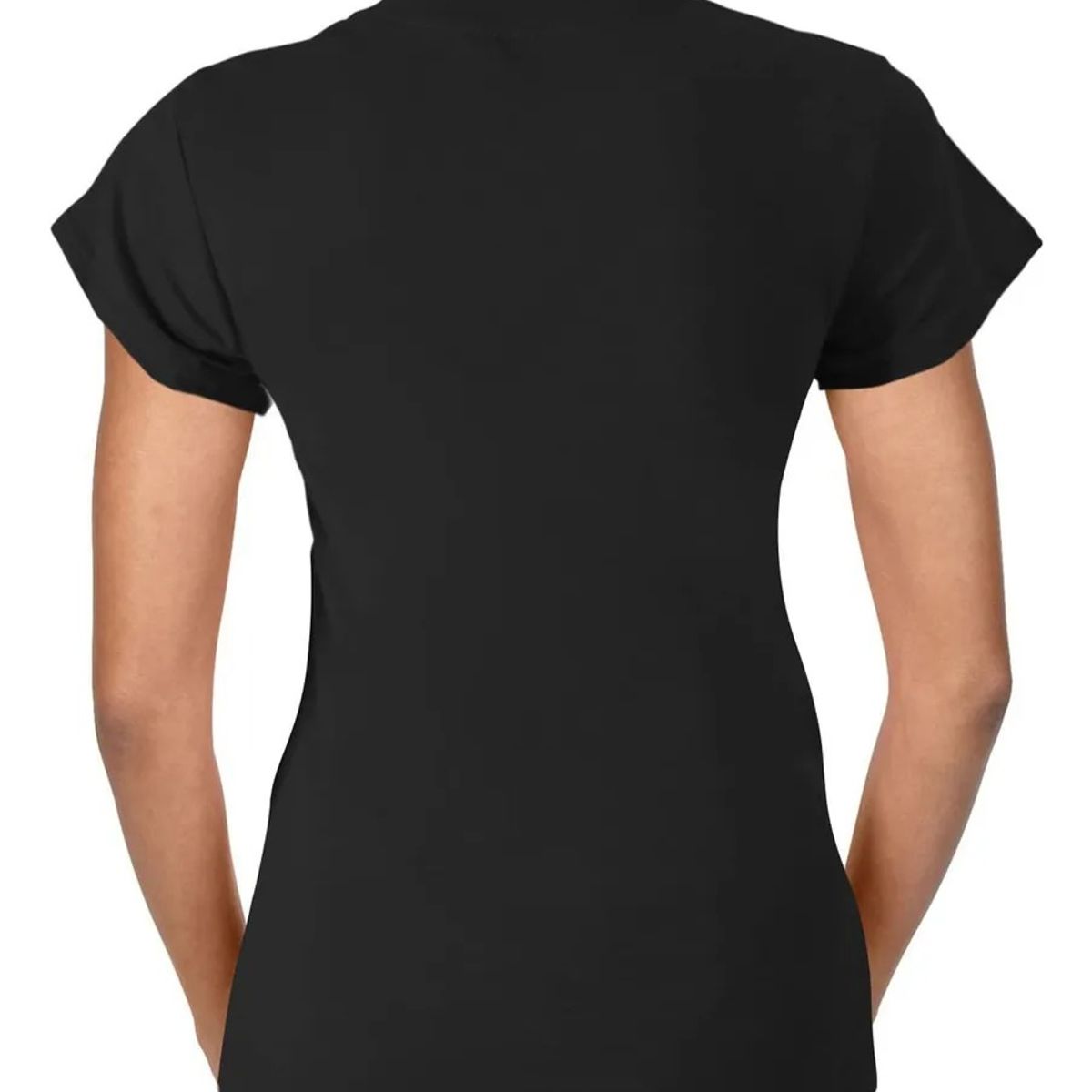 EVERSO - 12 Camiseta Bambú De Manga Corta Para Mujer 6negro 6blanco