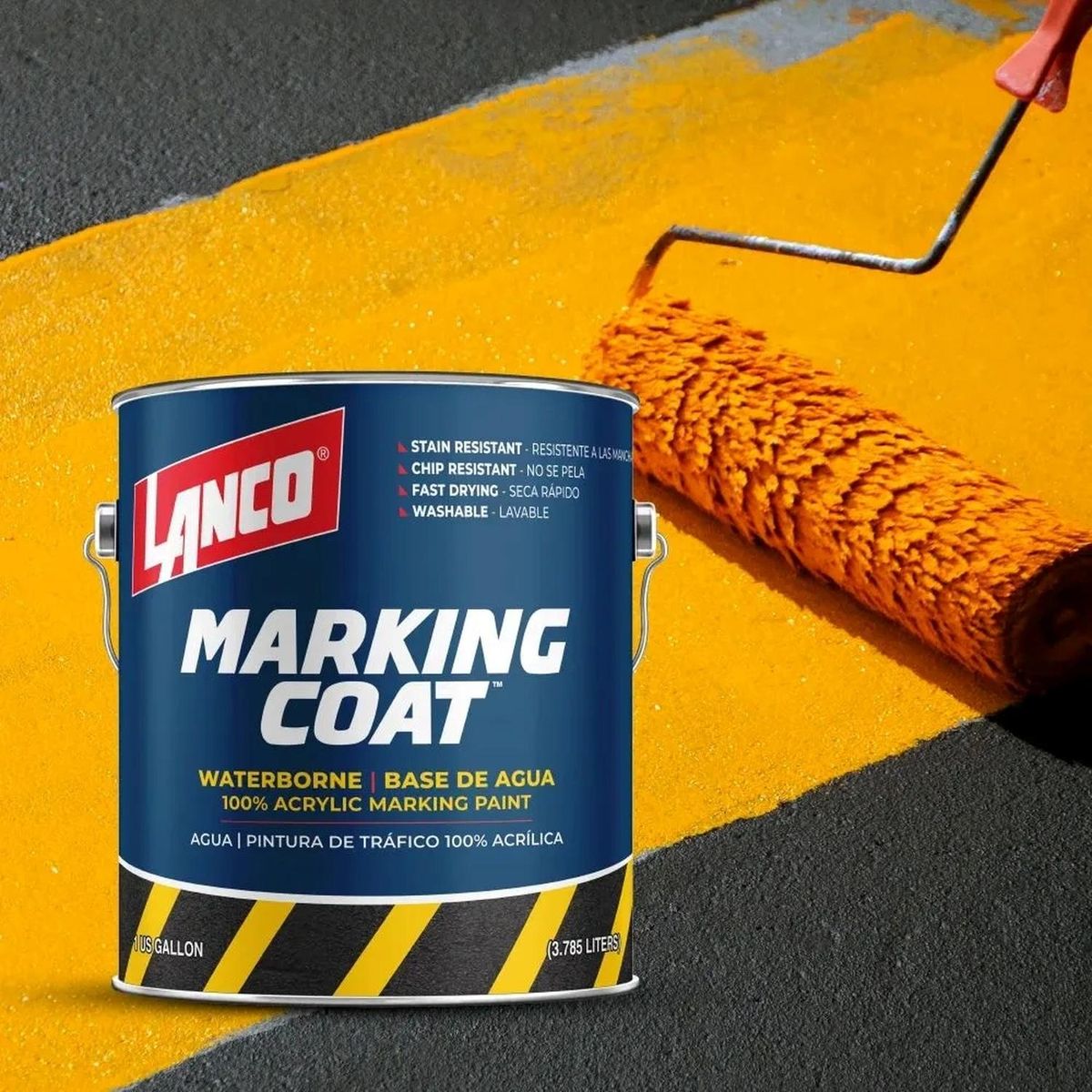 LANCO - Esmalte De Demarcación Marking Coat Amarillo Gl Lanco