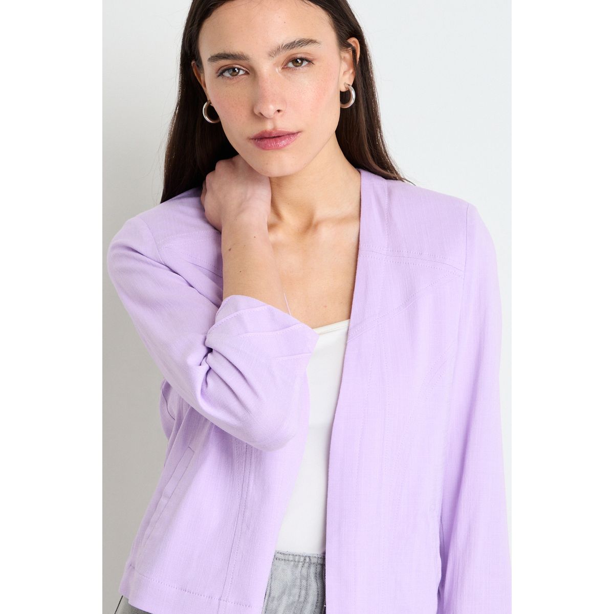IO - Chaqueta Mujer Morado Io