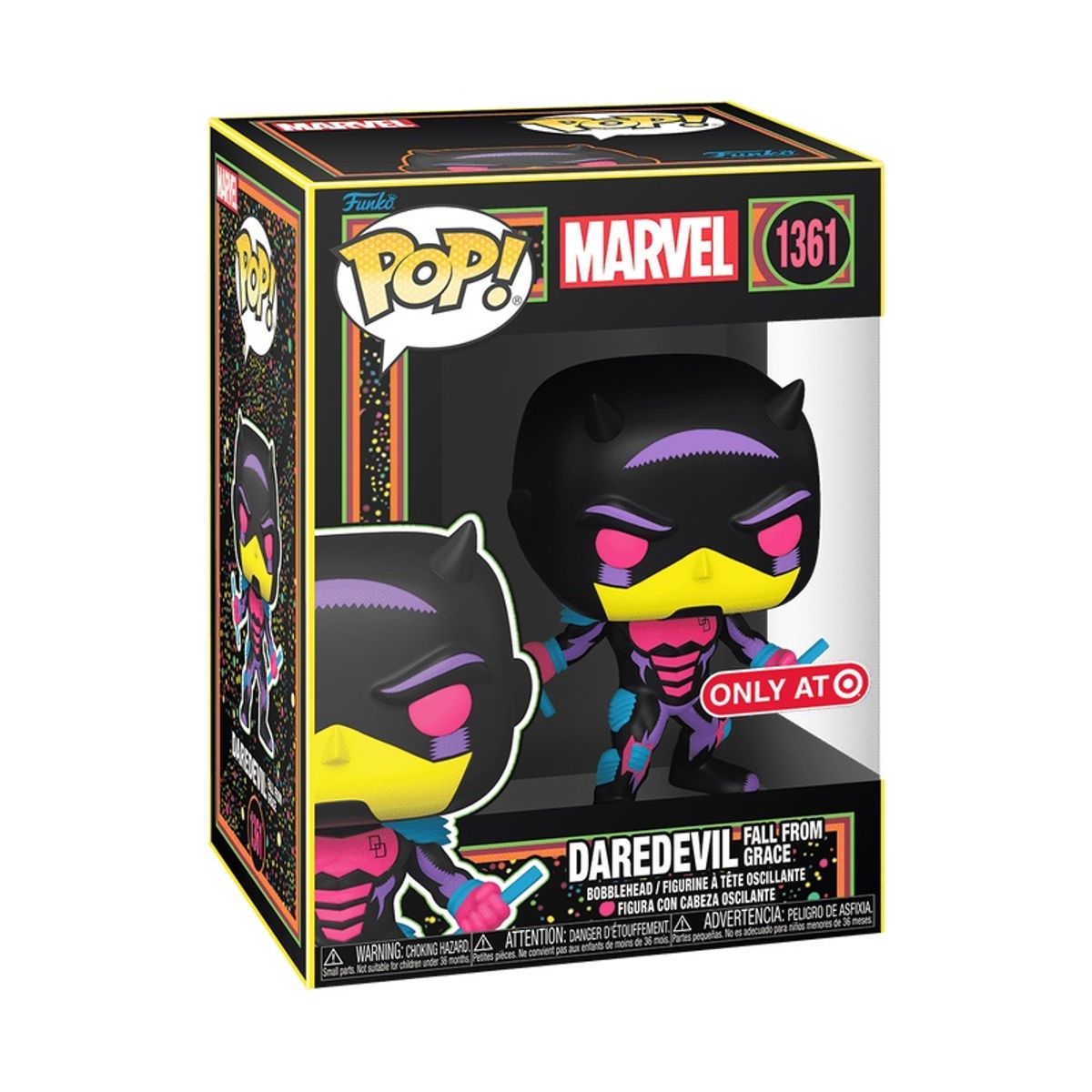 FUNKO - Funko Pop Marvel – Daredevil 1361 + Protector