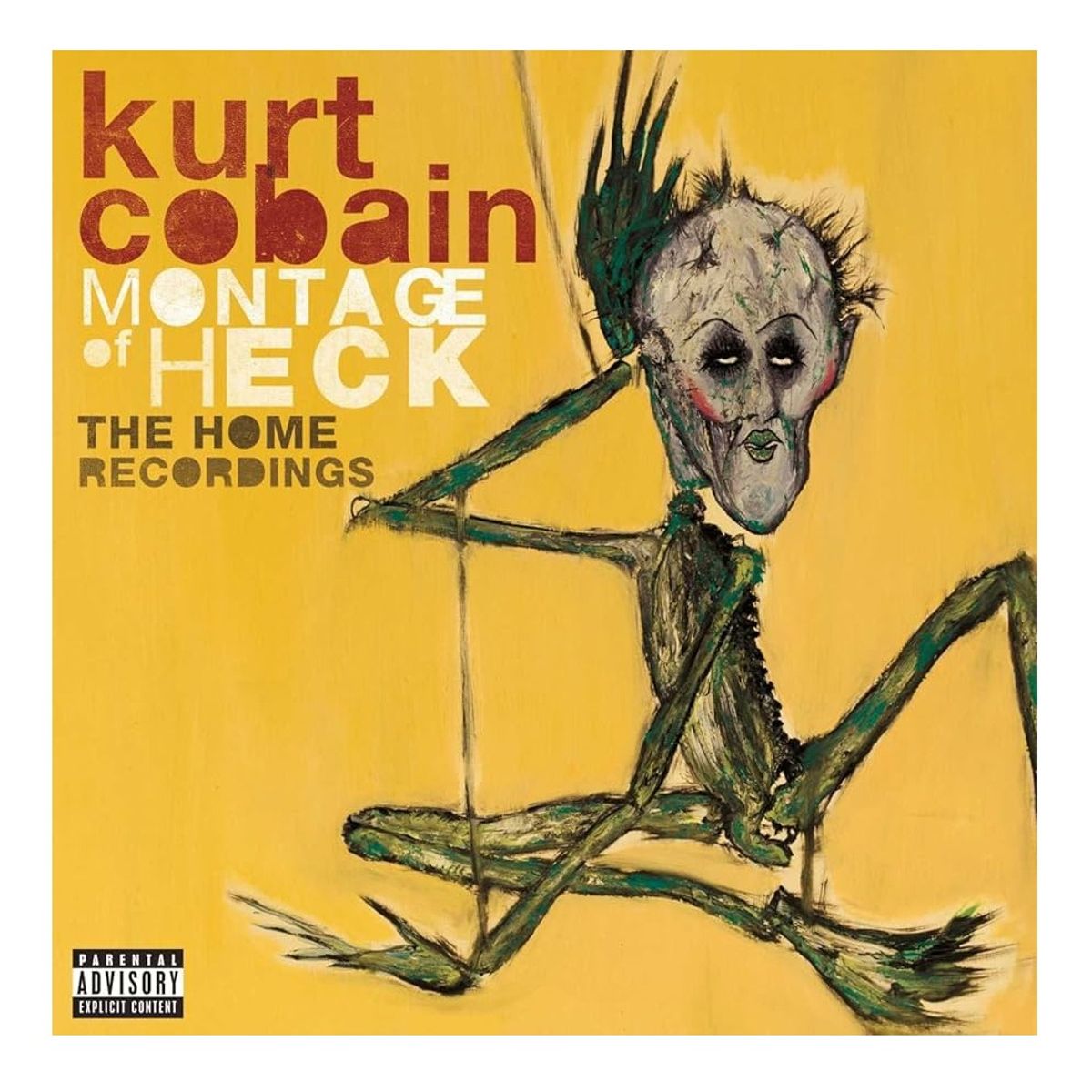 GRUPO LASER DISC - CD Kurt Cobain Montage of Heck - The Home Recordings 1CD