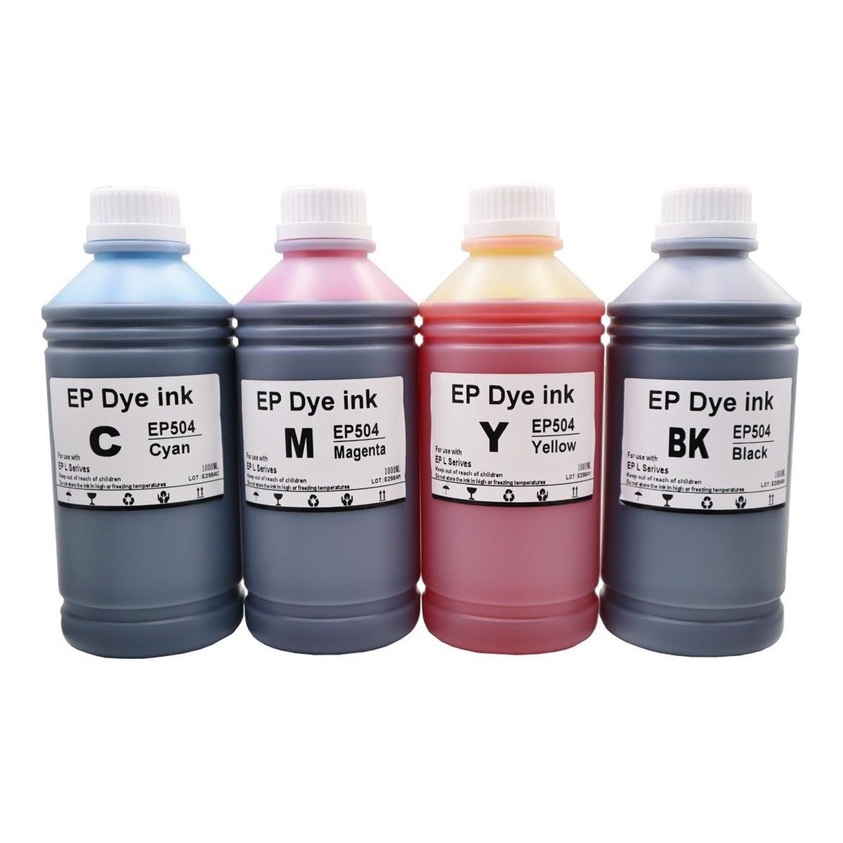 GENERICO - Tinta Dye Premium Alternativa Compatible T504 1 Lt - Amarillo