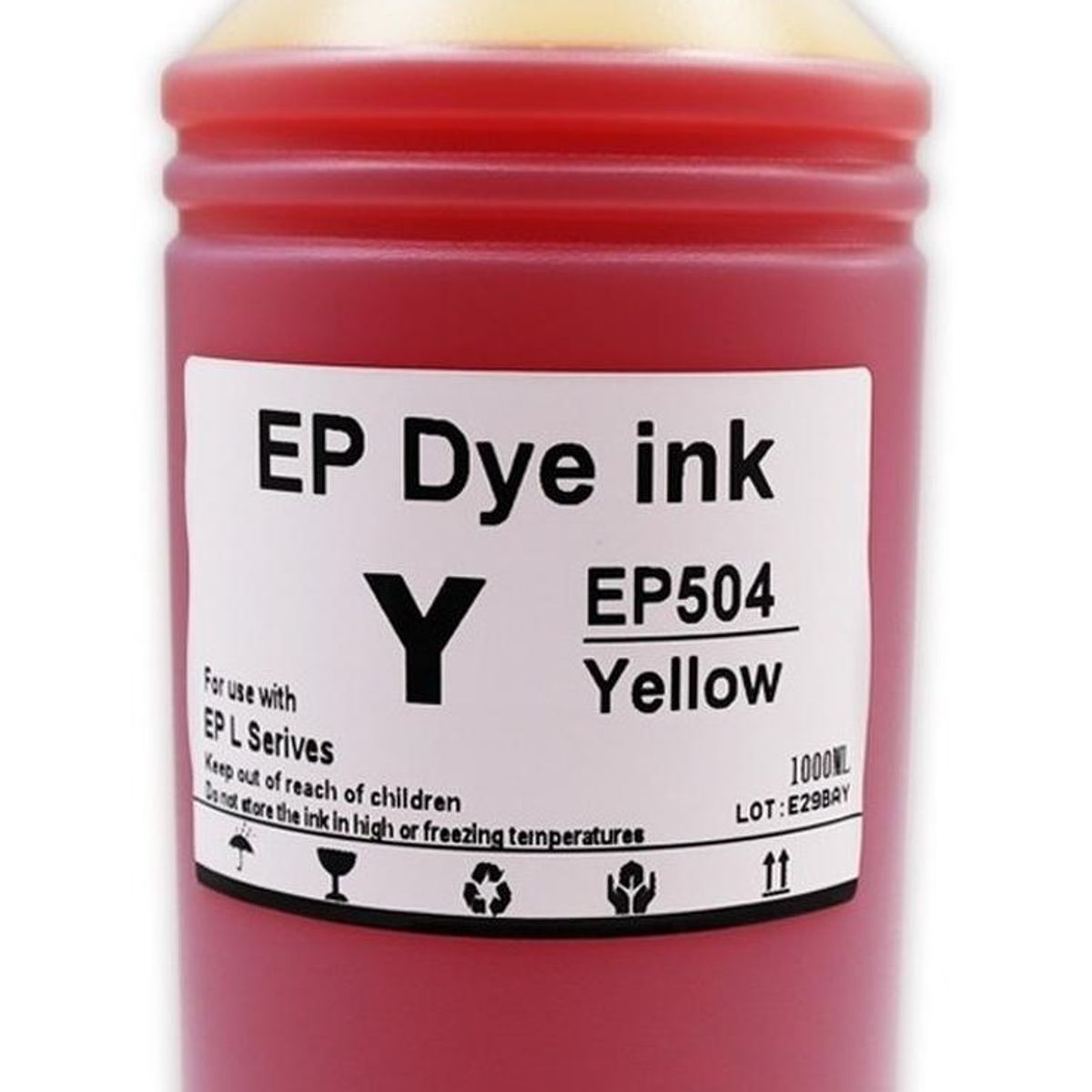 GENERICO - Tinta Dye Premium Alternativa Compatible T504 1 Lt - Amarillo