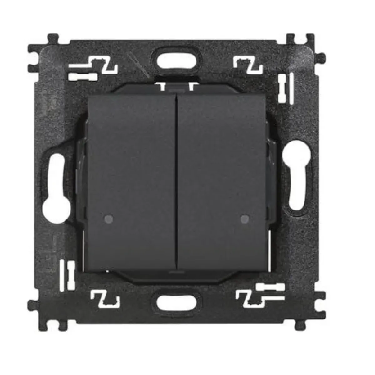 BTICINO - Modulo Interruptor Inalámbrico Conectado Bticino 2 Mod 9-15 Antracita Living Light