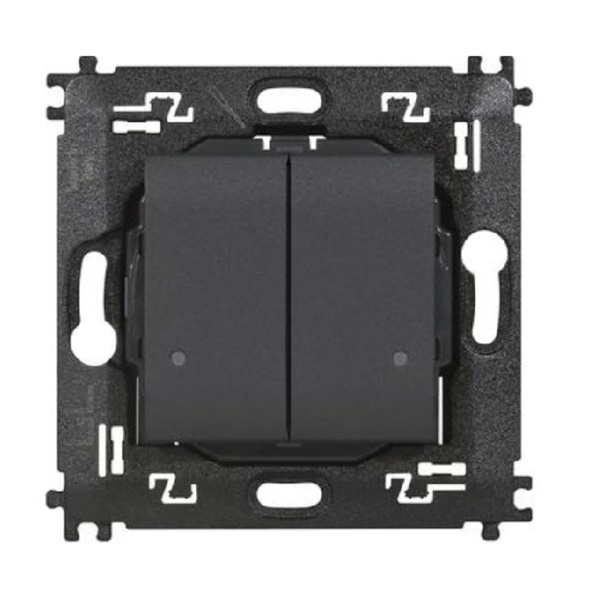 BTICINO - Modulo Interruptor Inalámbrico Conectado Bticino 2 Mod 9-15 Antracita Living Light