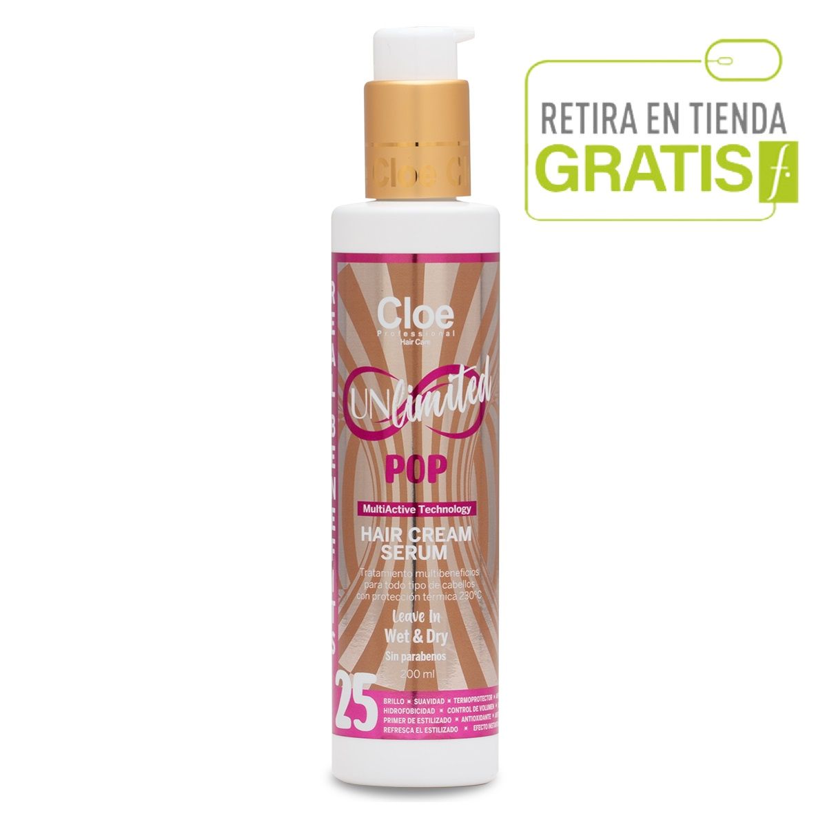 CLOE - Multibeneficios Unlimited Pop 200 ml