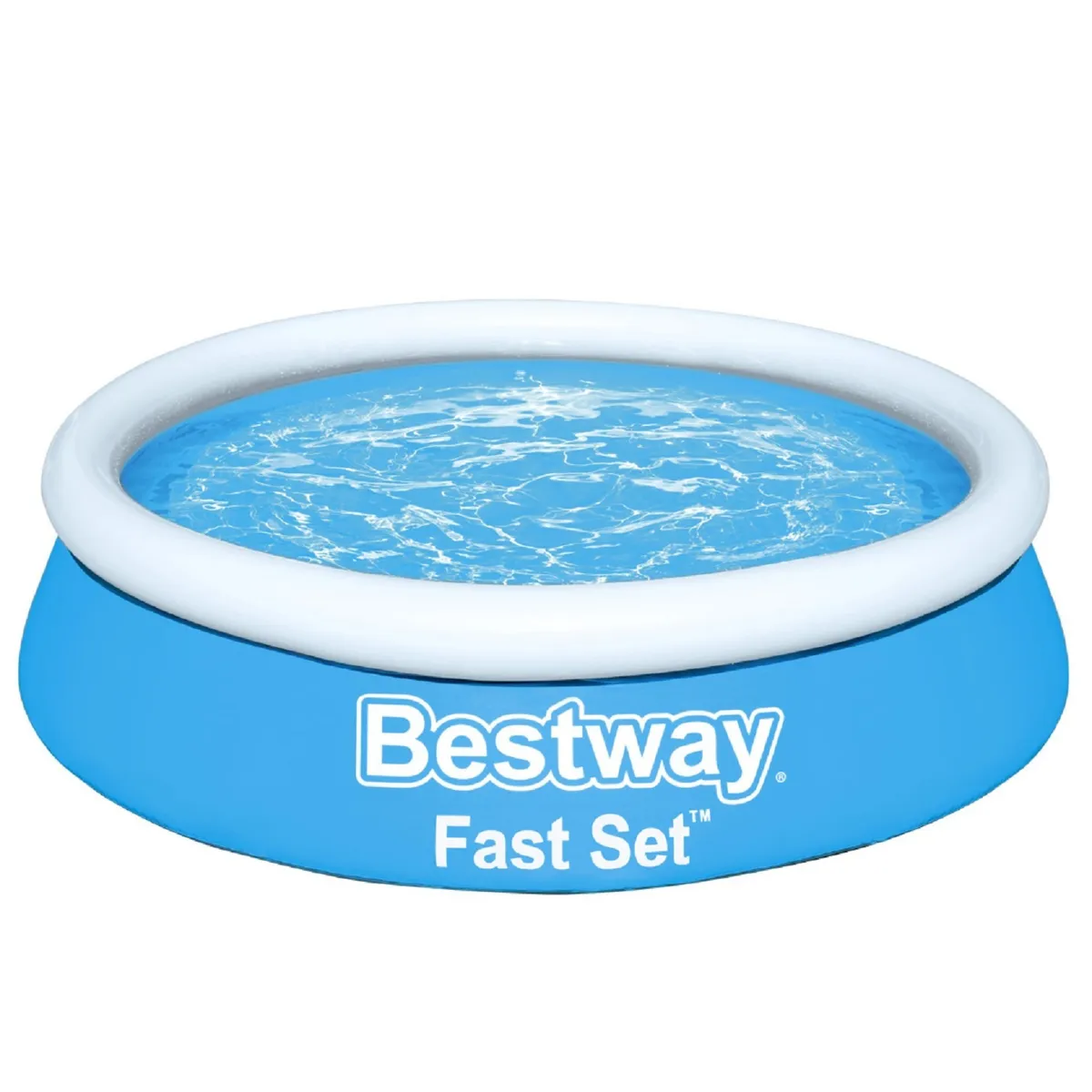 BESTWAY - PISCINA REDONDA INFLABLE FAST SET 183 CM BESTWAY
