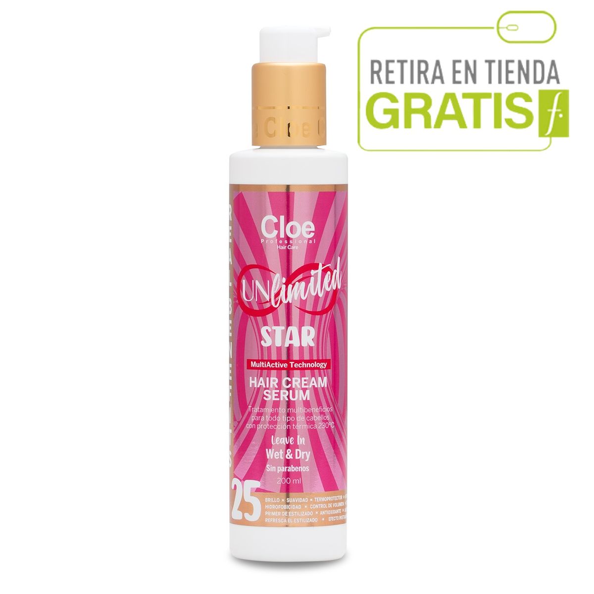 CLOE - Multibeneficios Unlimited Star 200 ml