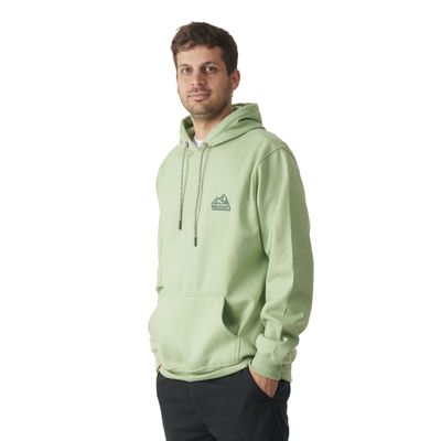 Imagen 2 del producto Polerón Hombre Chest Retro Logo Hoody Verde