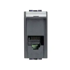 BTICINO - Módulo Rj11 Conexión K12 Antracita Living Light