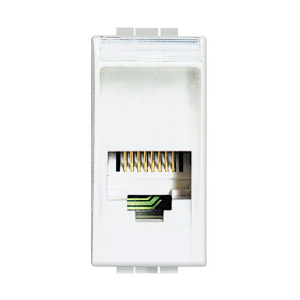BTICINO - Modulo Rj11 Bticino Conexión K12 Blanco Living Light
