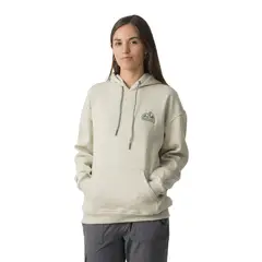 MARMOT - Polerón Mujer Chest Retro Logo Hoody Gris