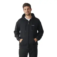 MARMOT - Polerón Hombre Chest Logo Fullzip Negro