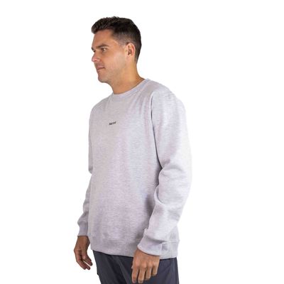 Imagen 2 del producto Polerón Hombre Mini Logo Crew Gris