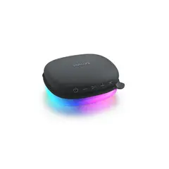 PHILIPS - Parlante Bluetooth con luces Negro