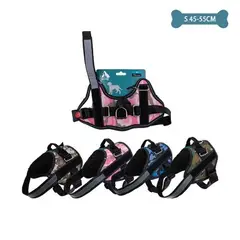 GENERICO - Arnés camuflaje S11 talla S 6-12kg 45-55cm Color Rosa