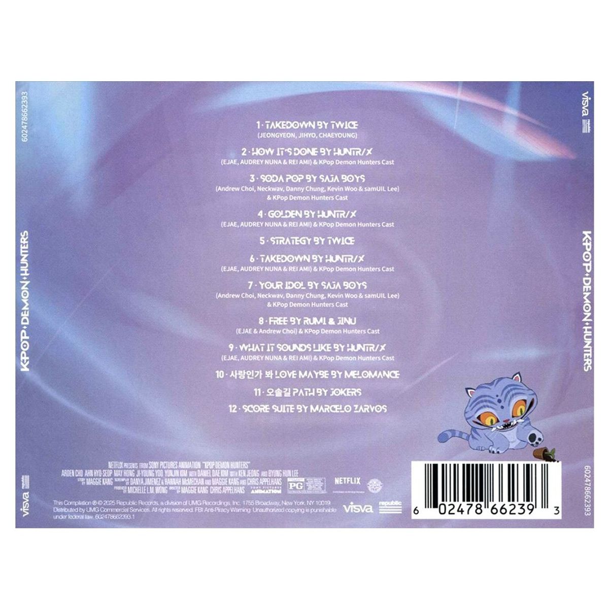 GENERICO - Various - KPop Demon Hunters Soundtrack from the Netflix Film- CD