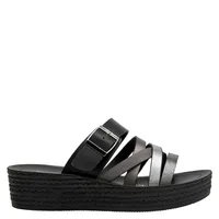 Sandalia Mujer Casual Negro