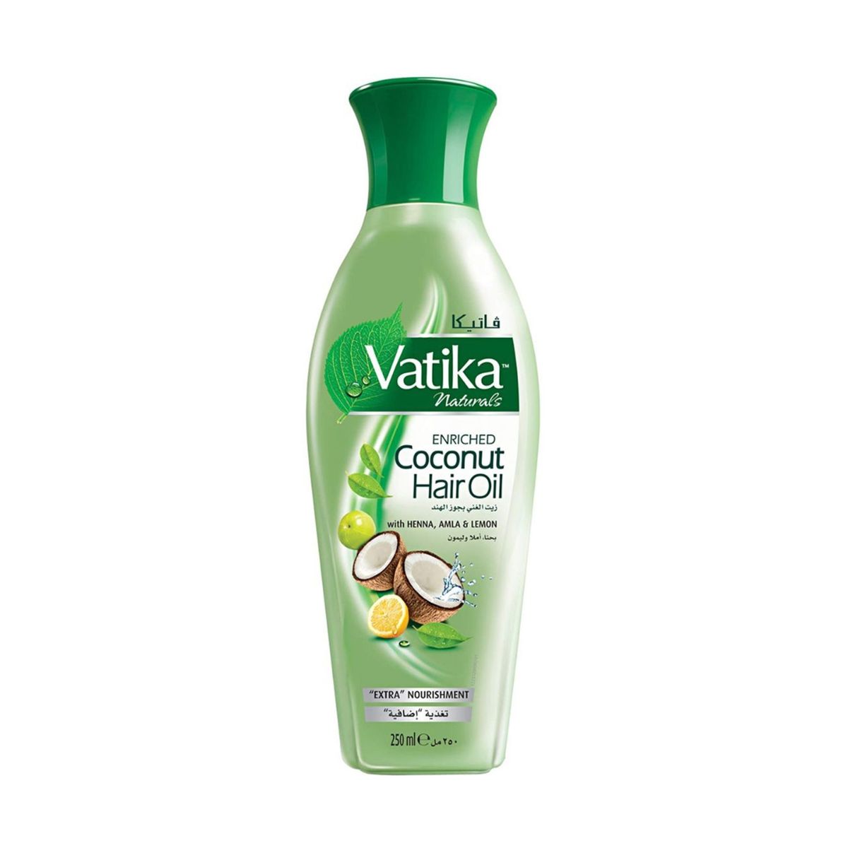 VATIKA NATURALS - Vatika Aceite Capilar Coconut Henna Amla & Limón 250 ml
