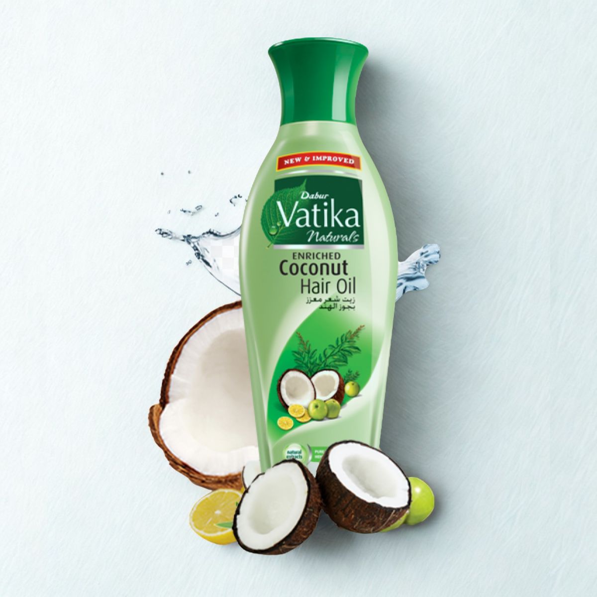 VATIKA NATURALS - Vatika Aceite Capilar Coconut Henna Amla & Limón 250 ml