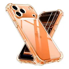 GENERICO - CARCASA TRANSPARENTE ANTIGOLPE REFORZADA PARA IPHONE 17 PRO MAX