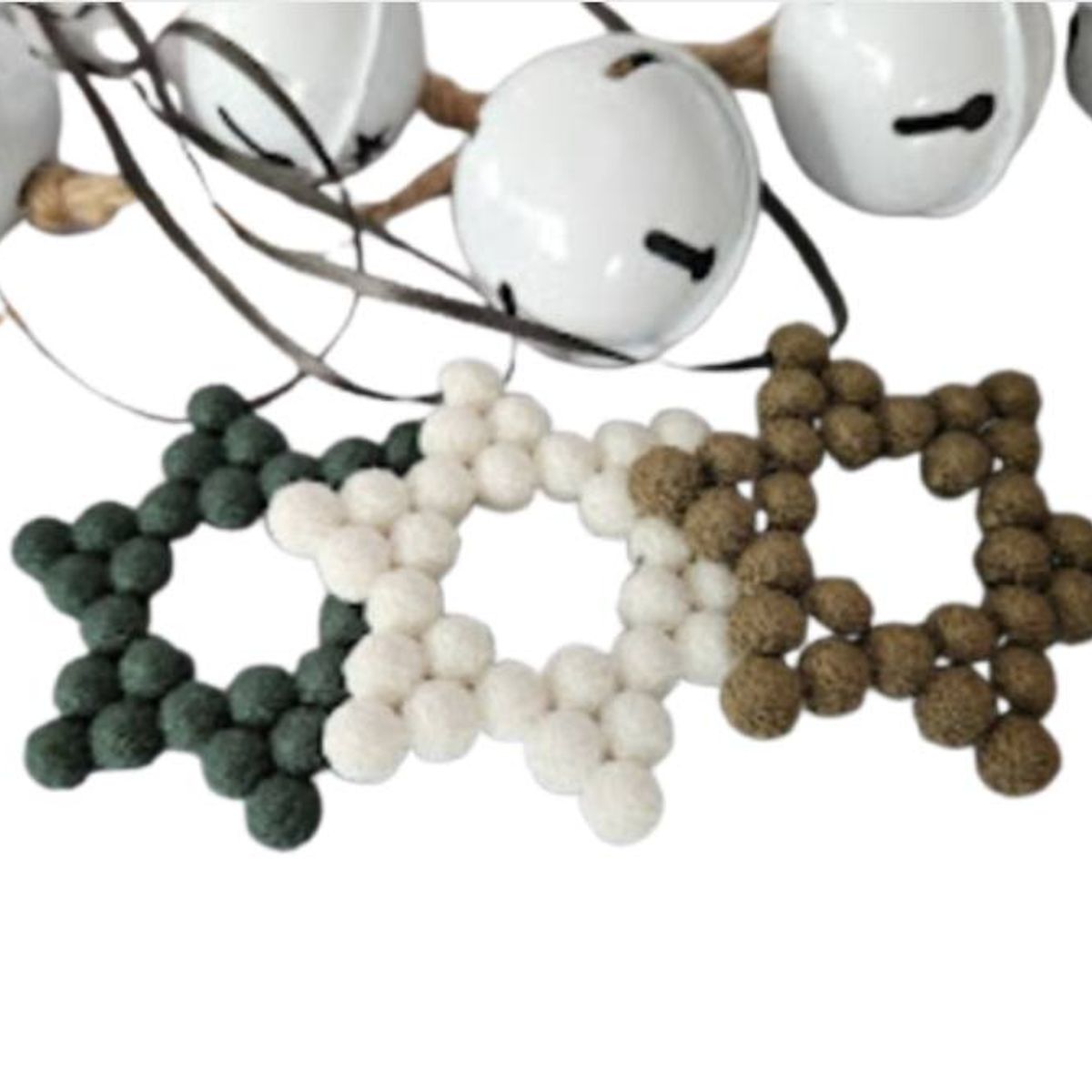 GENERICO - Adorno de Estrellas árbol de Navidad - Pack 3